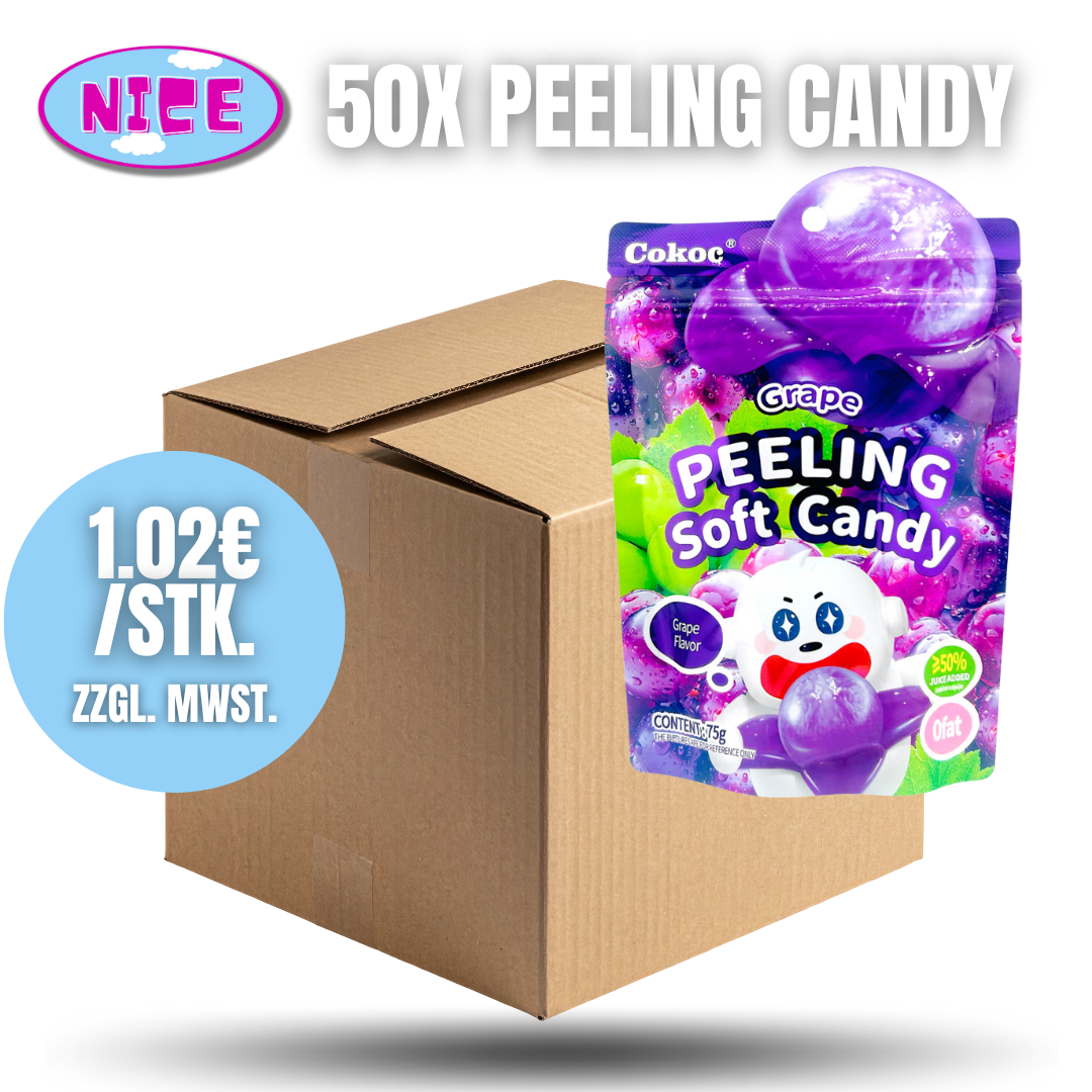Peeling Candy 50 Stück Karton